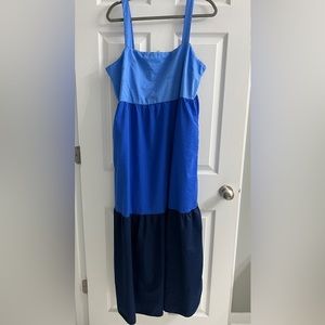 Color Block LOFT Maxi Dress